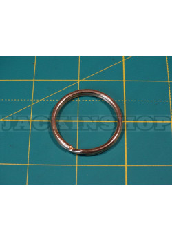Кольцо ключное из латуни 30мм ( круглая проволока )