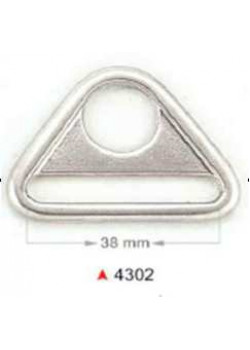 Треугольник для карабина (никель) Турция
