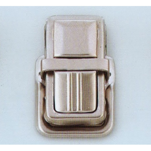 Застібка портфельна, середня (нікель) квадрат