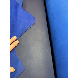 Шкіра Crazy Horse синя