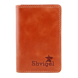 Шкіряна візитниця SHVIGEL 00115