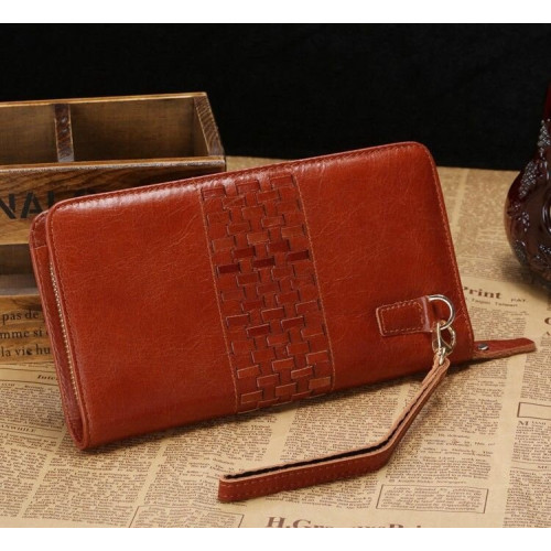 Чоловік клатч Vintage 14189 Коричневий