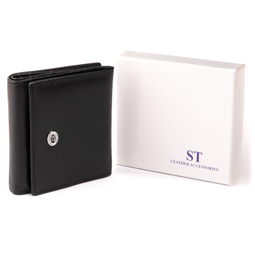 Компактный кошелек женский ST Leather 19256 Черный