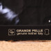 Качественный ремень для мужчин из натуральной кожи Grande Pelle 21463 Черный