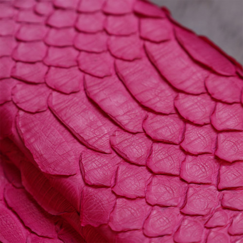 Яркий женский клатч Snake Leather sale_14993 Розовый