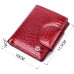 Лакований гаманець для жінок середнього розміру ST Leather 22685 Червоний