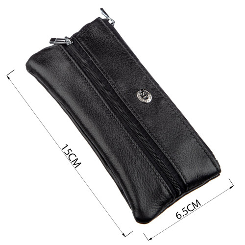 Мужская компактная ключница ST Leather 18838 Черный