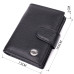 Надежная визитница из натуральной кожи ST Leather 22469 Черный