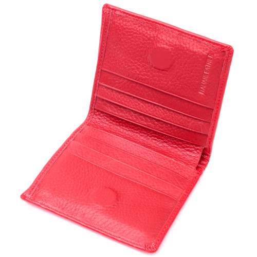 Яркая модель кошелька из натуральной кожи ST Leather 19475 Красный