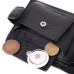 Чоловічий гаманець зручного розміру ST Leather 22471 Чорний