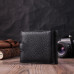 Чоловічий гаманець зручного розміру ST Leather 22471 Чорний