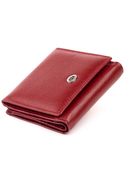 Компактный кошелек женский ST Leather 19257 Бордовый
