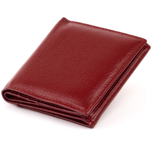 Компактный кошелек женский ST Leather 19257 Бордовый