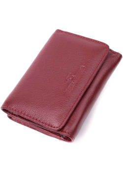 Кожаный интересный кошелек для женщин ST Leather 22507 Бордовый