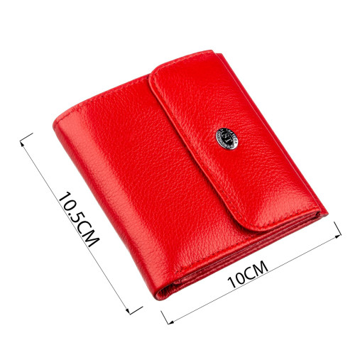 Портмоне для женщин с монетницей ST Leather 18918 Красный