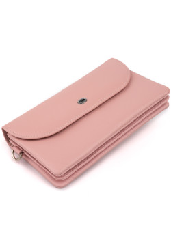 Клатч из кожи женский ST Leather 19323 Розовый
