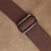 Вместительная вертикальная сумка для мужчин из текстиля Vintage 22238 Оливковый
