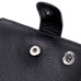 Классическое портмоне для мужчин с блоком для карт из натуральной кожи ST Leather 19473 Черное