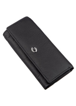 Чоловіча ключниця-гаманець ST Leather 18839 Чорний