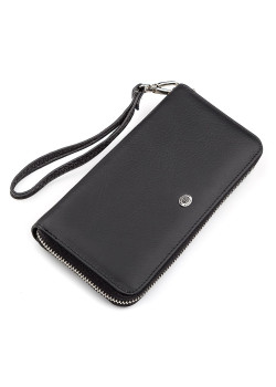 Мужской кошелек ST Leather 18422 (ST45) натуральная кожа Черный