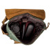 Рюкзак с боковыми карманами canvas Vintage 20112 Светло-серый