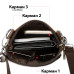 Сумка мужская Vintage кожаная 14608 Коричневый