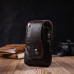 Мужская сумка на пояс на одно отделение Vintage 22246 Коричневая