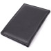 Стильная обложка на паспорт универсального формата из натуральной кожи ST Leather 23078 Черный