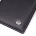 Стильная обложка на паспорт универсального формата из натуральной кожи ST Leather 23078 Черный