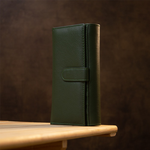 Оригинальный женский кошелек ST Leather 19389 Зеленый