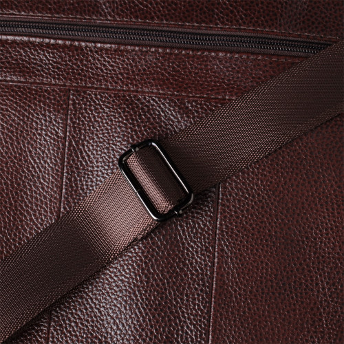 Сумка мужская с ручкой для переноса в руке из натуральной кожи Vintage 23030 Коричневый