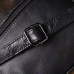 Небольшая женская сумка с двумя ремешками из натуральной кожи Vintage 23014 Черный
