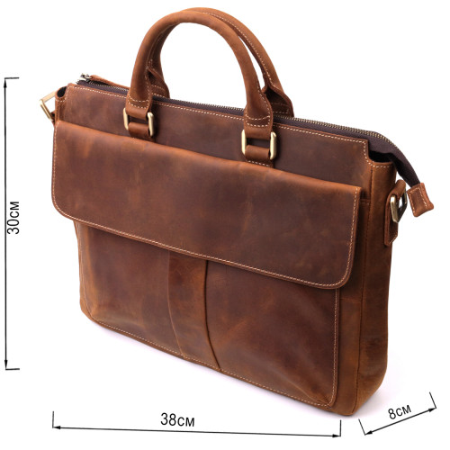 Портфель Vintage 14066 Коричневий