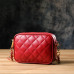 Стильная сумка в ромбы из натуральной кожи Tony Perotti 20838_1 (CA006-01DR dk red) Красный