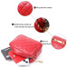 Стильная сумка в ромбы из натуральной кожи Tony Perotti 20838_1 (CA006-01DR dk red) Красный