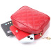 Стильная сумка в ромбы из натуральной кожи Tony Perotti 20838_1 (CA006-01DR dk red) Красный