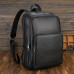 Шкіряний рюкзак для ноутбука на два відділи Vintage 20906_1 Чорний
