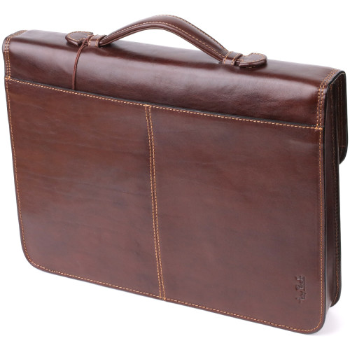 Чоловічий портфель з натуральної шкіри Tony Perotti 20896_1 (8091 moro) Коричневий