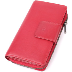 Жіночий вертикальний гаманець з натуральної шкіри Tony Perotti 20879_1 (5084 rosso) Червоний