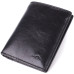 Невеликий гаманець для чоловіків з натуральної глянсової шкіри Tony Perotti 20898_1 (3549 nero) Чорний