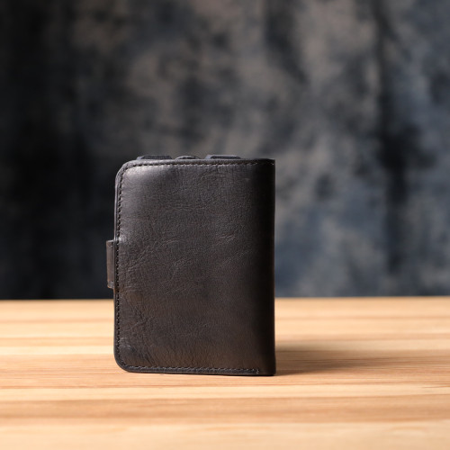 Вместительный картхолдер из натуральной кожи Tony Perotti 20899_1 (3796 nero) Черный