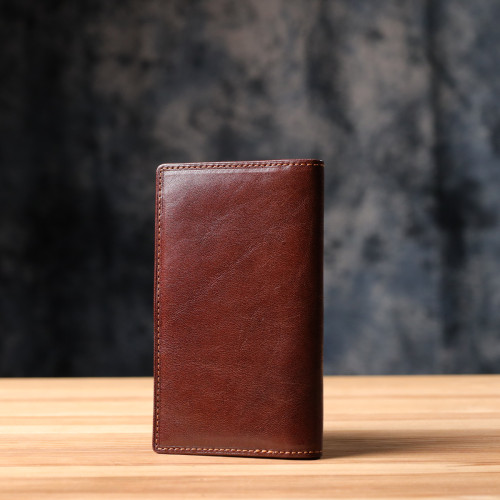 Мужской бумажник из глянцевой натуральной кожи Tony Perotti 20888_1 (1438 moro) Коричневый