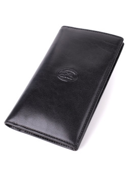 Гаманець для чоловіків із глянсової натуральної шкіри Tony Perotti 20889_1 (1438 nero) Чорний