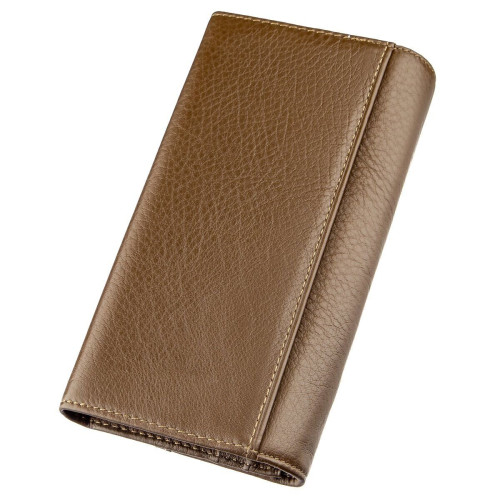 Гаманець горизонтальний жіночий шкіряний BALIYA 18979 Коричневий