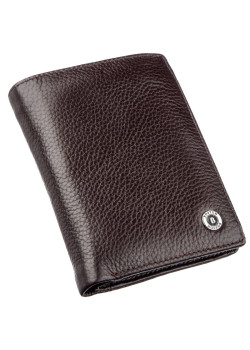Современное мужское портмоне Boston 18825 Коричневый