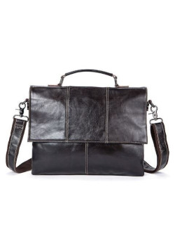 Мужская сумка кожаная Vintage 14854 Коричневая