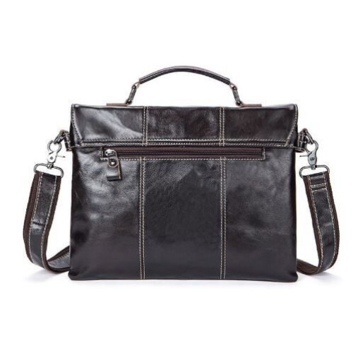 Мужская сумка кожаная Vintage 14854 Коричневая