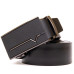 Ремень автомат мужской Vintage 20384 Черный