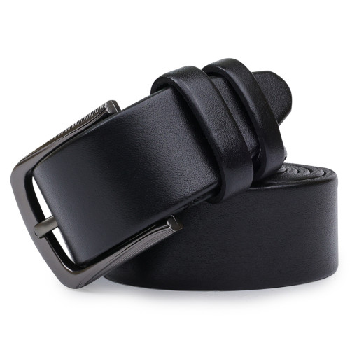 Классический ремень для мужчин Vintage 20708 Черный