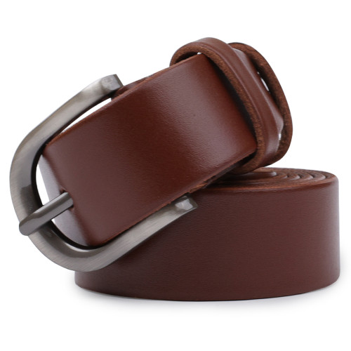 Ремень женский из натуральной кожи Vintage 20784 Коричневый